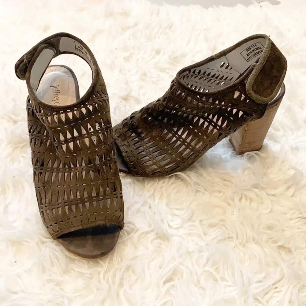 Jeffrey Campbell Quebec cutout wedge sandal